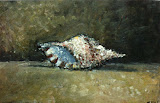 portrait / huile toile / 25x40 / 1993