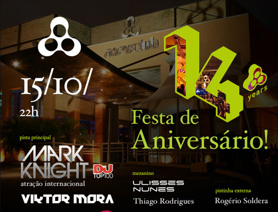 Festa de 14 Anos da Anzu Club Festa de 14 Anos da Anzu Club