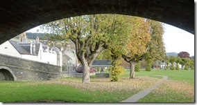 under the arch