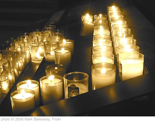 'prayer candles.JPG' photo (c) 2006, Mark Barkaway - license: http://creativecommons.org/licenses/by-nd/2.0/