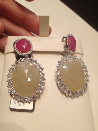 In addition to amazing gold pieces, Marco Bicego is also known for his designs with raw sapphires. These earrings are a perfect example of how he can elevate the more rough cut stone. In addition to amazing gold pieces, Marco Bicego is also known for his designs with raw sapphires. These earrings are a perfect example of how he can elevate the more rough cut stone.