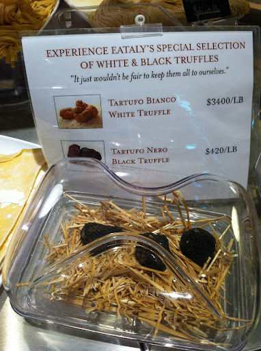 How about a white truffle to go with that, a bargain at only $3400/lb!