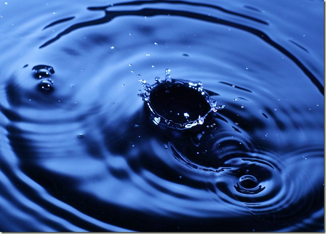 Blue Water Drop_3
