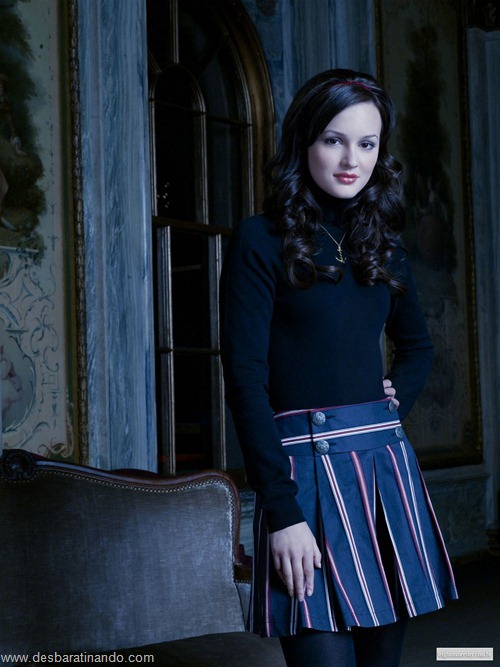 Leighton meester blair gossip girl garota do blog linda sensual desbaratinando  (253)