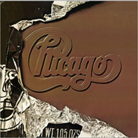 c0 Chicago X album cover, looks like a bar of chocolate