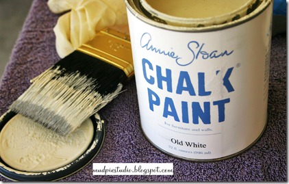 chalk paint and wm