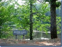 1028 Virginia - Blue Ridge Parkway North - Otter Lake & sign