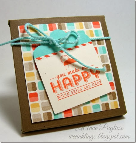 LeAnne Pugliese WeeInklings Stampin Up See Ya Later Notecard Envelope Punch Board LeAnne Pugliese WeeInklings Stampin Up See Ya Later Notecard Envelope Punch Board