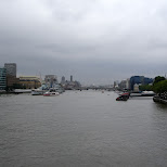 view of the river thames in London, London City of, United Kingdom