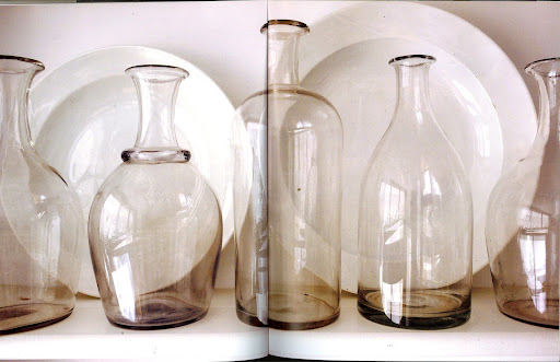 Yeoward bought old French carafes and Hungarian plates because he enjoyed their Yeoward bought old French carafes and Hungarian plates because he enjoyed their