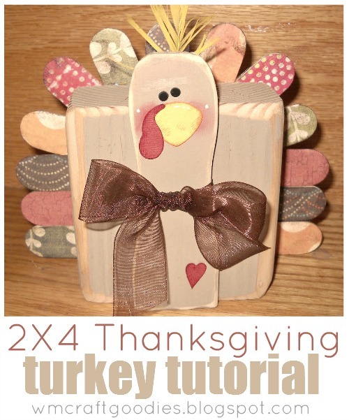 2x4 Tutorial Turquie Thanksgiving