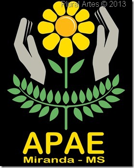 Logo APAE - Fundo Black