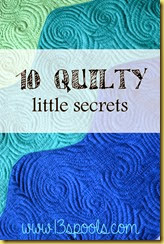 10 quilty secrets