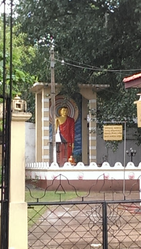Buddha Statue at Sri Maha Temple Nedimala