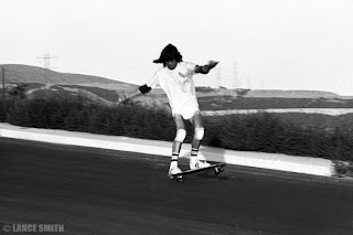 Torger doing his legendary space walk on the downhill