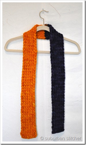 block scarf