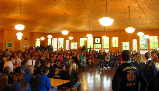 Each Fall, Maplelag hosts the Region 1 FFA Fall Rally. Students from northwest Minnesota spend the day learning about Agricultural professions.