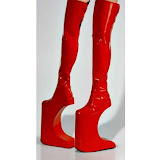 Atrociously High Heels Footwear Threatens to Break Necks