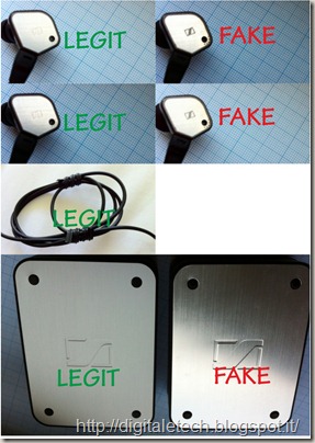 fake vs real sennheiser ie80 -001 fake vs real sennheiser ie80 -001