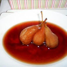 Pears in Red Wine