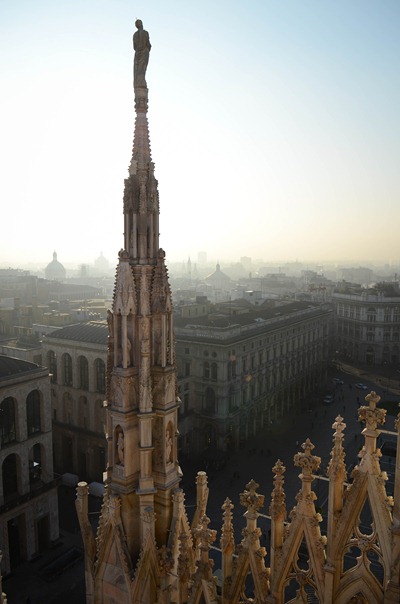 Milan Duomo climb8