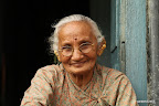 Old nepali lady