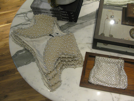 How great is this pearl beaded shrug?