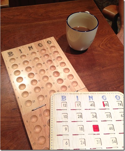 Coffee and bingo