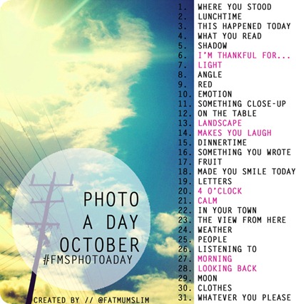 Foto reto para una foto cada día de Octubre Foto reto para una foto cada día de Octubre