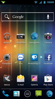 screenshot ICS Go Launcher