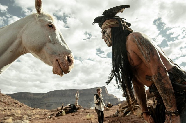 The Lone Ranger 'Tonto Meets Silver' Photo