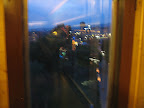 Blurry night time shot from the Riesenrad.