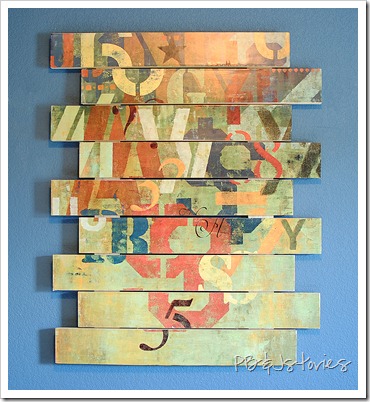 PBJstories Graffiti Wall Art graffiti wall art, mod podge, boys bedroom