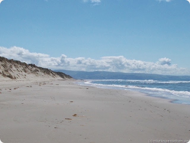 the beach is biig the beach is biig