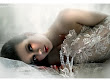 Sleaping Red Lips Girl