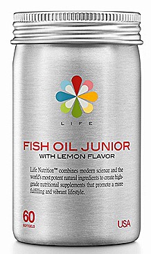Life Nutrition Fish Oil Junior  WATSONS $29.90, 60 softgels.