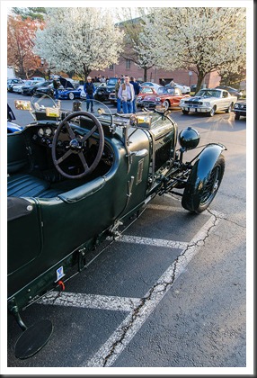 1929 Bentley at Coffee and Cars