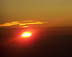 Sunset from the Airplane