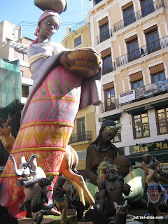 Falla La Mercé 2012.