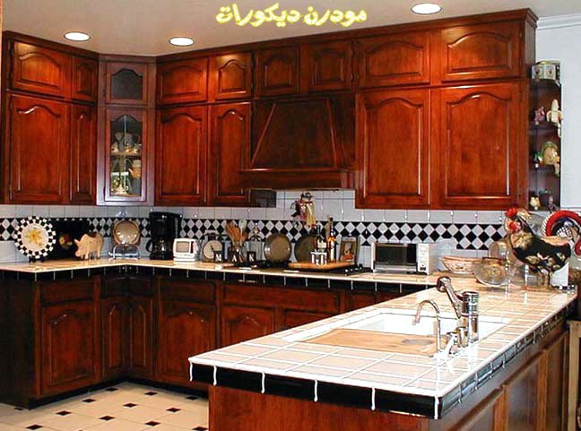 مطابخ خشبية 2013 اشكال مطابخ خشبية مودرن