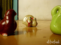 Nemu bebek hias di tempat Mbah. Co cwit. hahaa