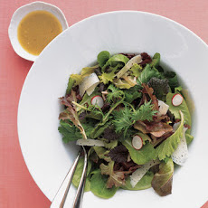 Green Salad with Radishes and Manchego