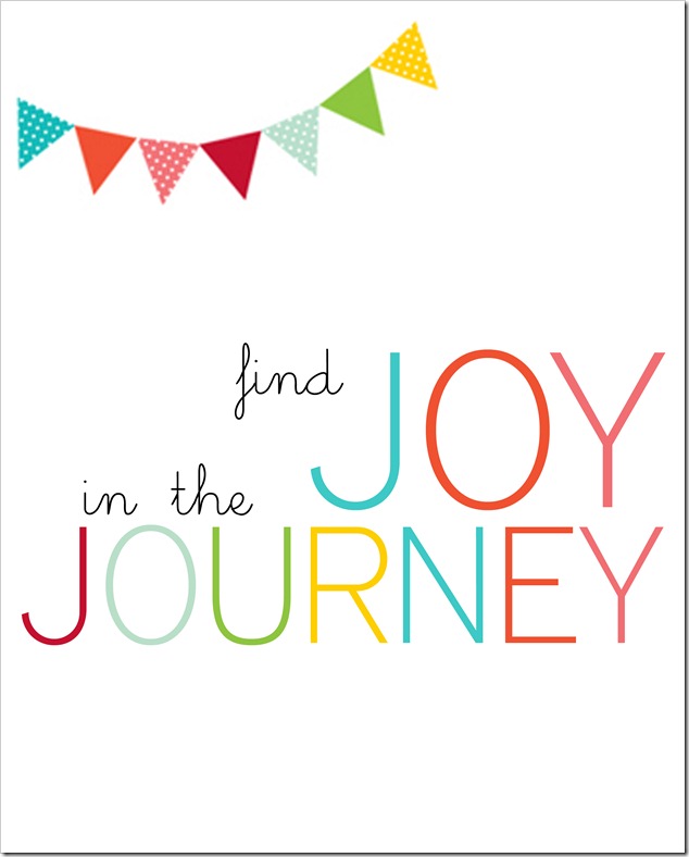 joy in the journey