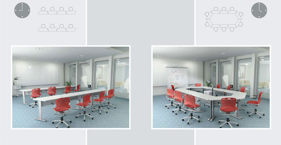 MESAS DIFERENTES CONFIGURACIONES