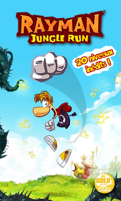 Android application Rayman Jungle Run screenshort