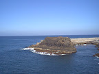 Breakwater in El Cotillo