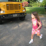 The bus arrived at last!