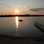 Sunset at the cottage beach, Vacation Day 5. &ndash; 04-Aug-2010
