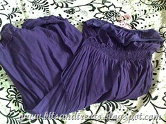hyphen luxe purple maxi tube dress, by bitsandtreats