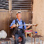 Flaming mountains - vieux musicien